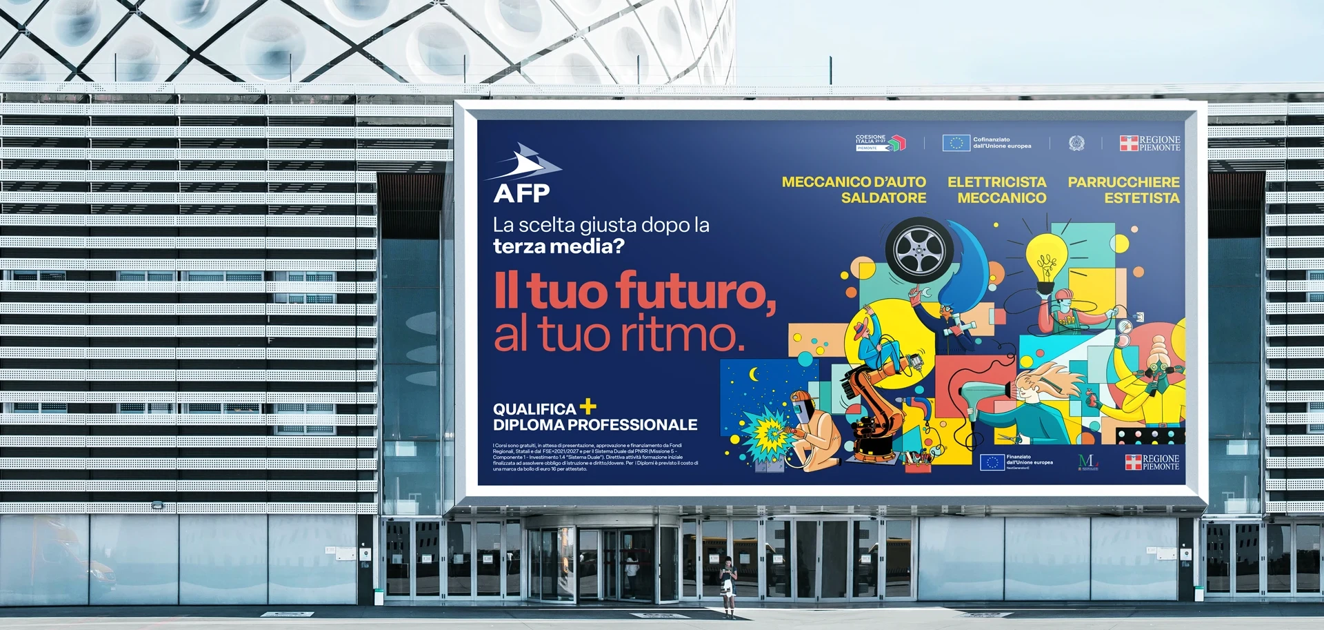 Progetti di comunicazione, eventi e contenuti per AFP