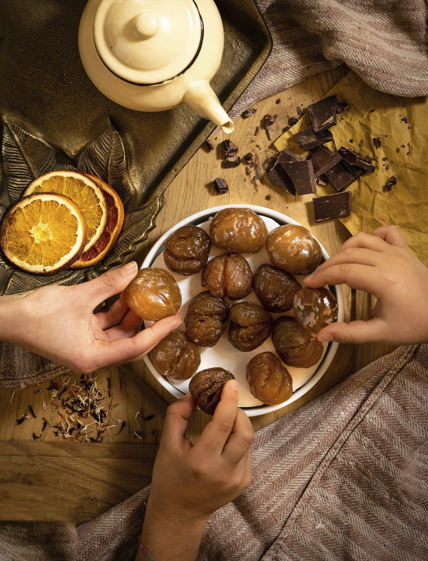 Fotografia food per Agrimontana ispirata al mondo dell’alta pasticceria