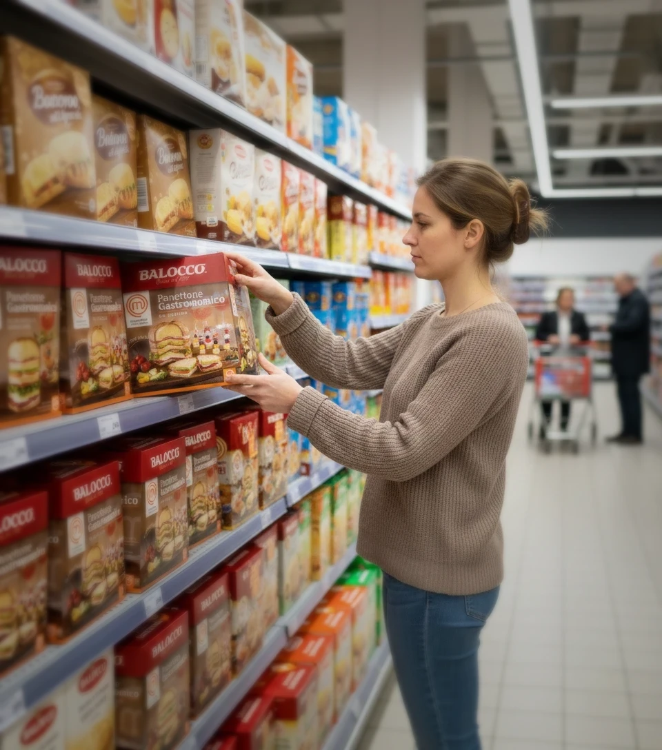 Fotografia still life di food per il packaging Balocco