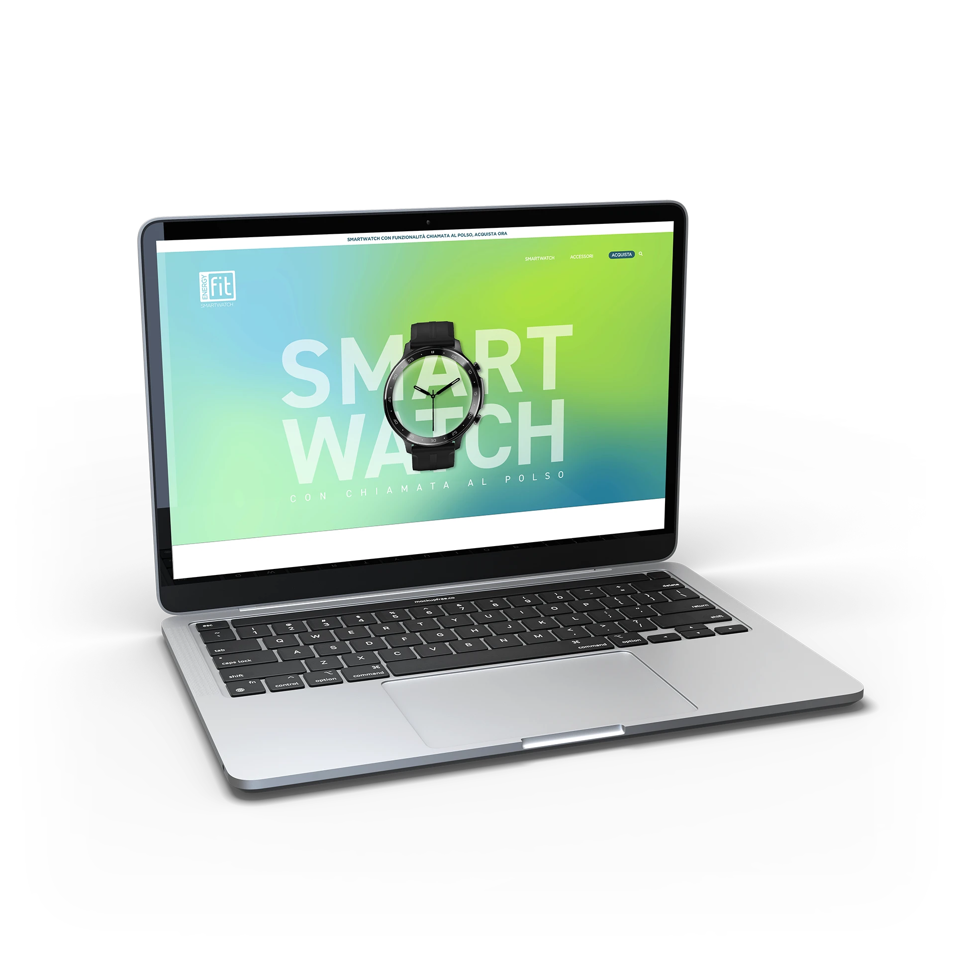 Smartwatch Energyfit un sito web contemporaneo